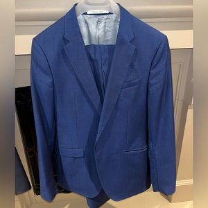 Zara Man Full Suit - Blue